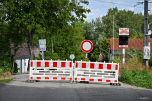 železničné priecestie, foto TASR