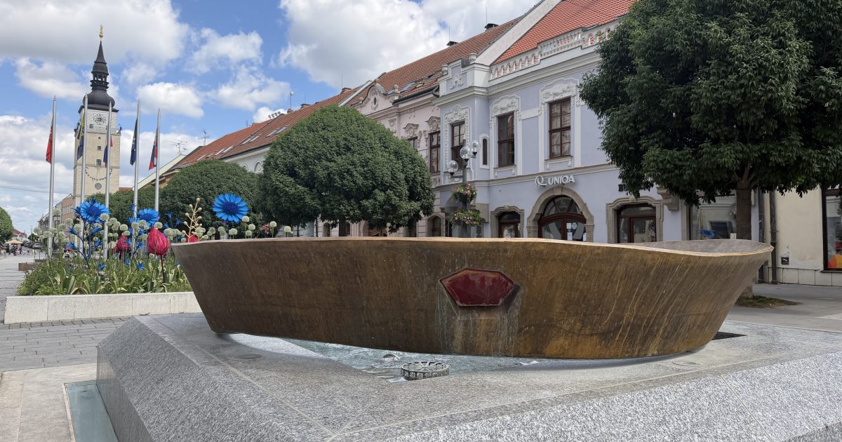 Kráľovská fontána, zdroj foto redakcia Trnava Report