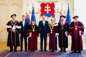 Nových rektorov vymenoval prezident v stredu v Prezidentskom paláci, foto: Kancelária prezidenta SR