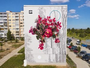 mural Begónie na Linčianskej, zdroj foto Zaži v Trnave